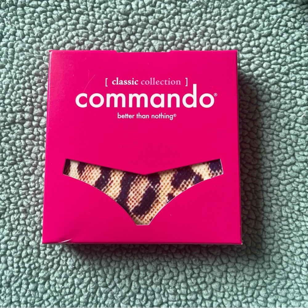 Commando m/l Thong Classic Collection cheetah leopard Underwear